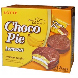 Lotte Choco Pie Banana Box