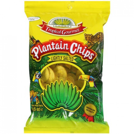 Plantain Chips Lightly Salted Bananowe Chipsy Solone Sklep Scrummy